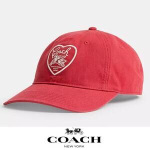 ❤️ Coach Pegasus Print Baseball Hat